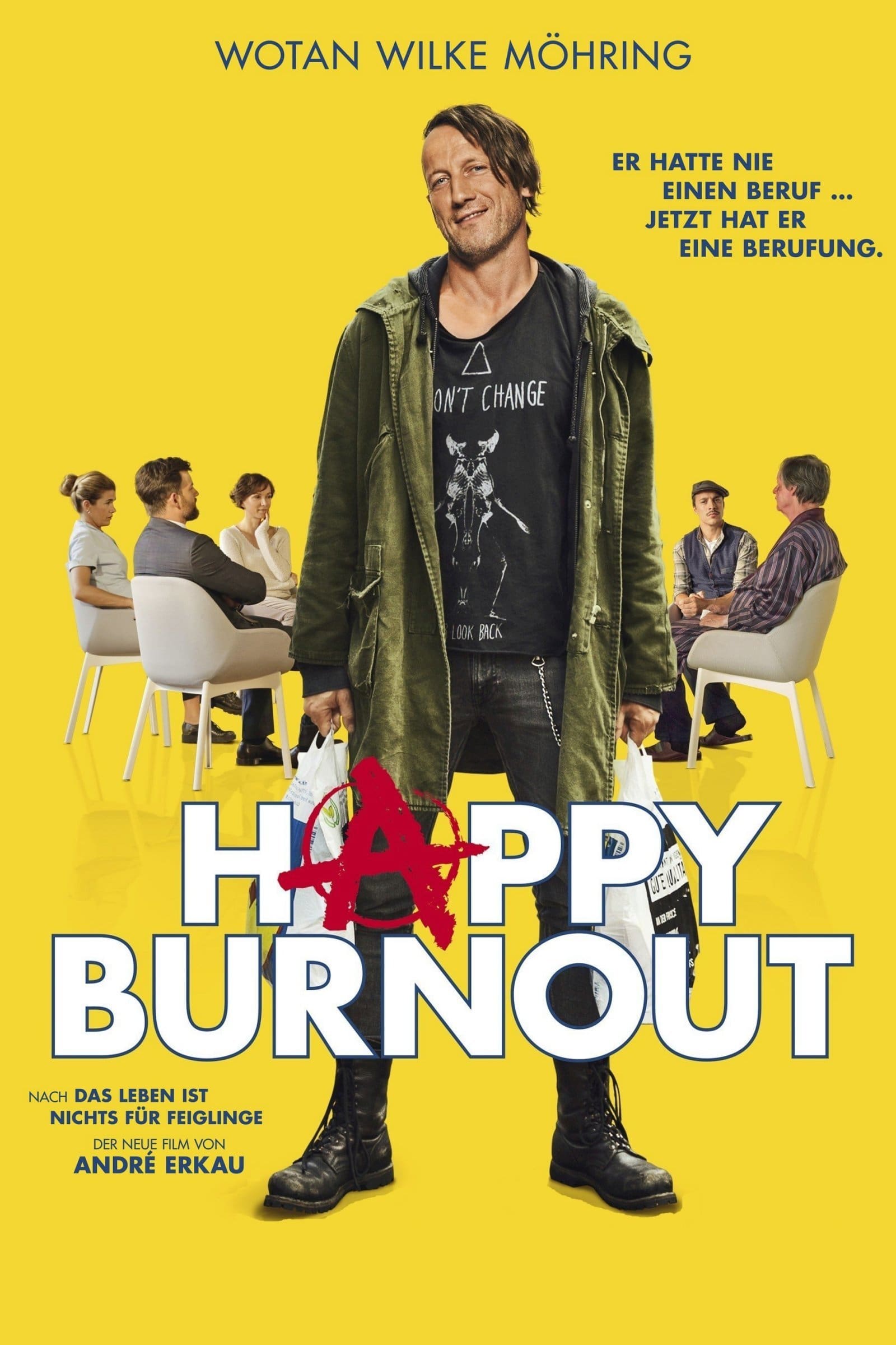 Plakat von "Happy Burnout"