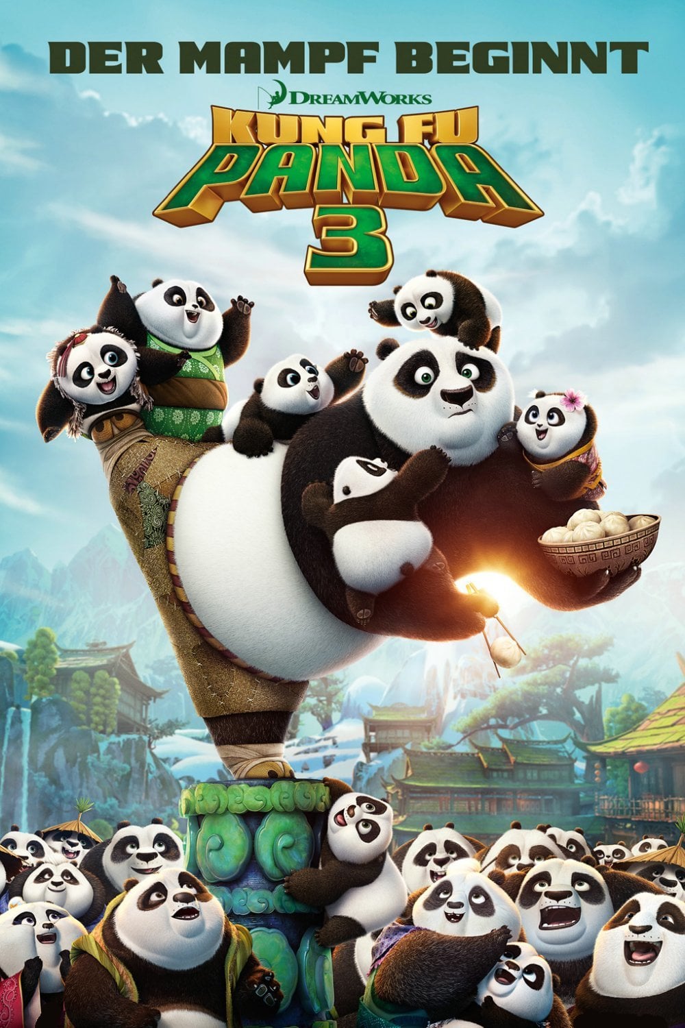Plakat von "Kung Fu Panda 3"
