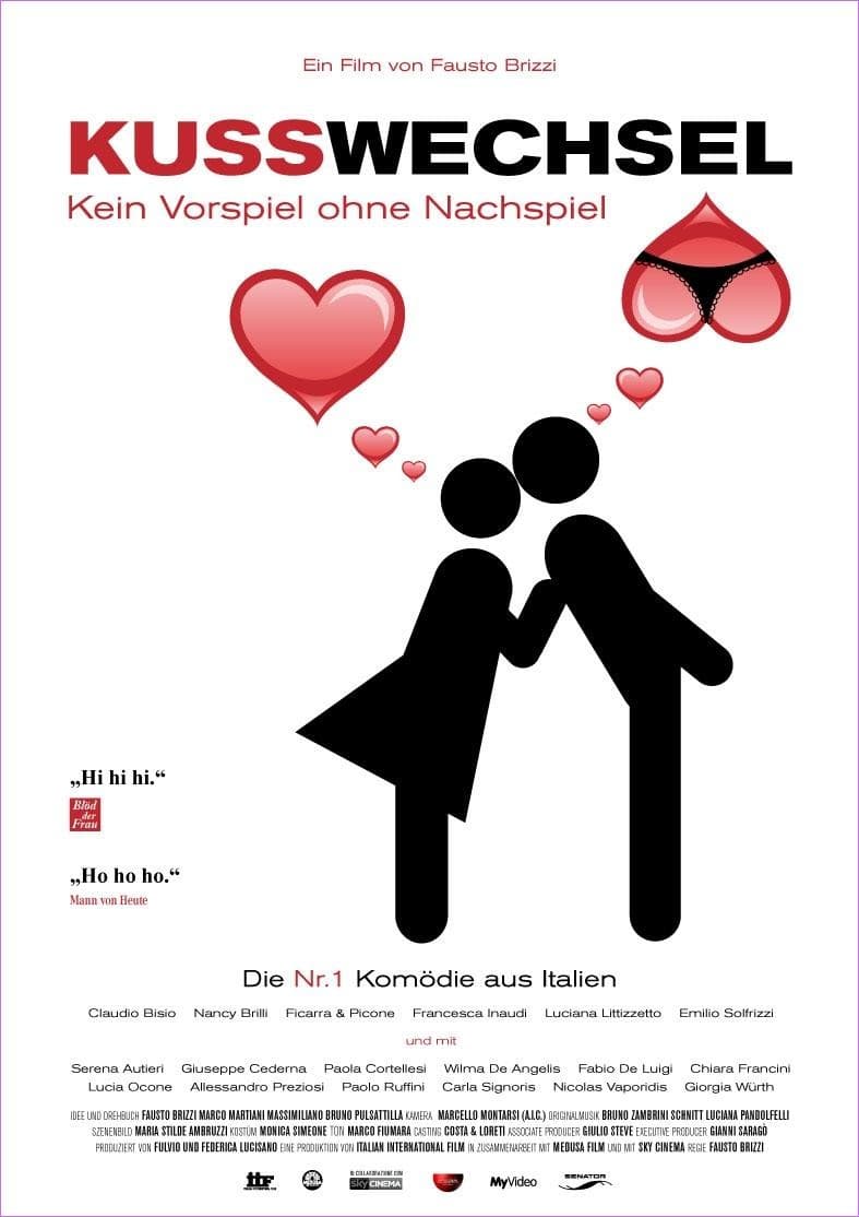 Plakat von "Kusswechsel - Kein Vorspiel ohne Nachspiel"