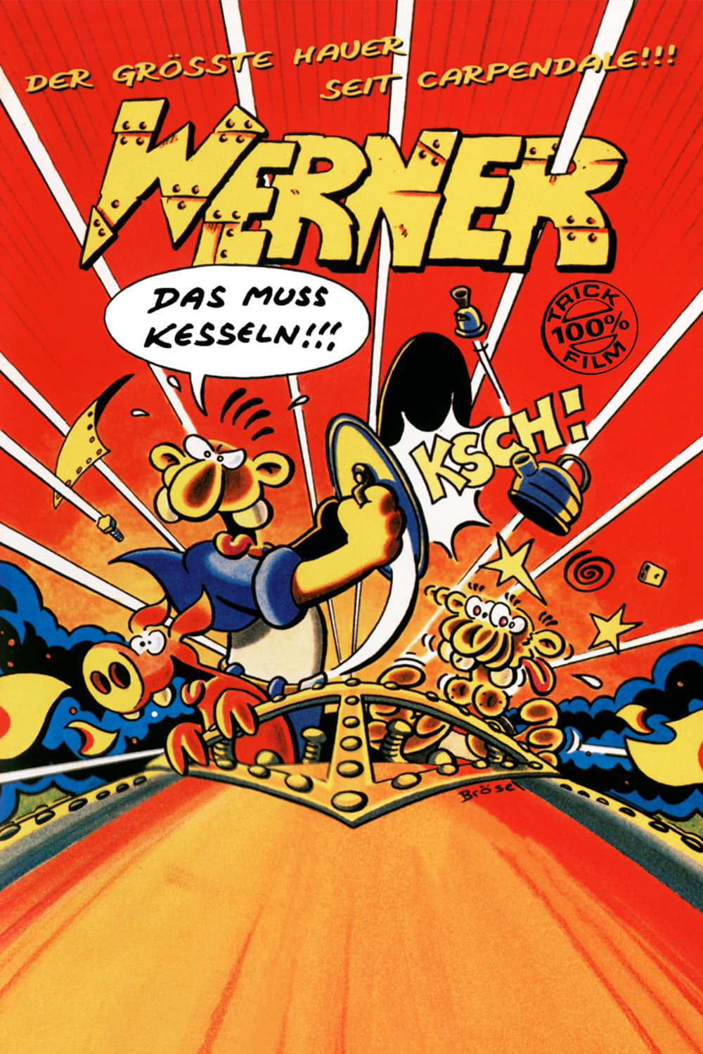 Plakat von "Werner - Das muss kesseln!!!"