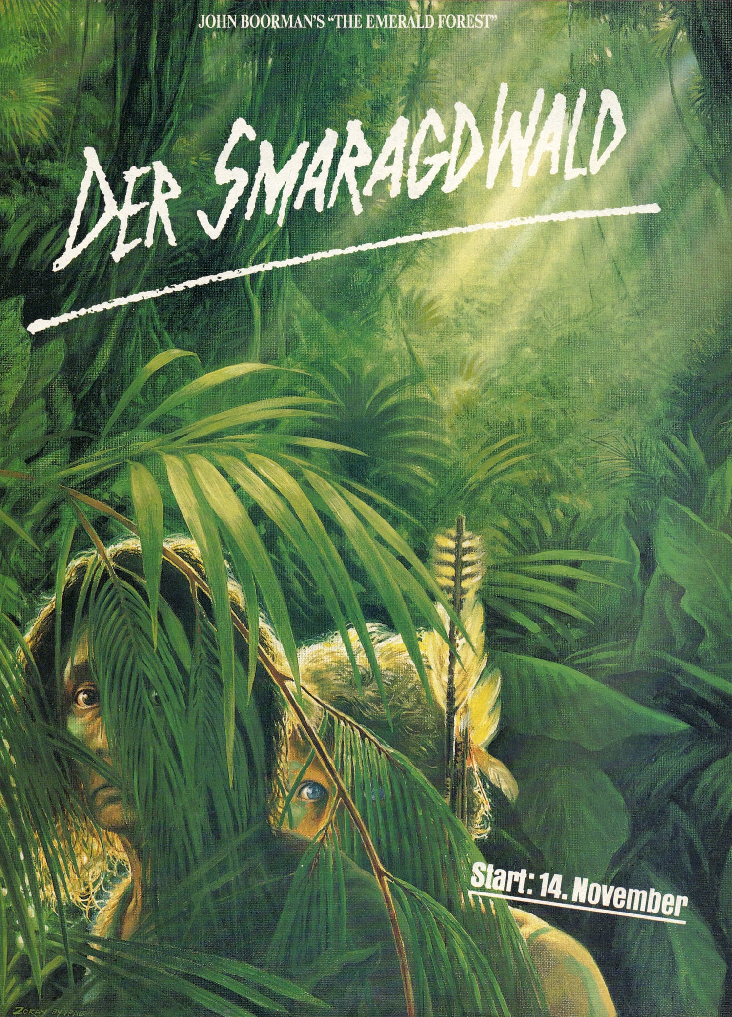 Plakat von "Der Smaragdwald"
