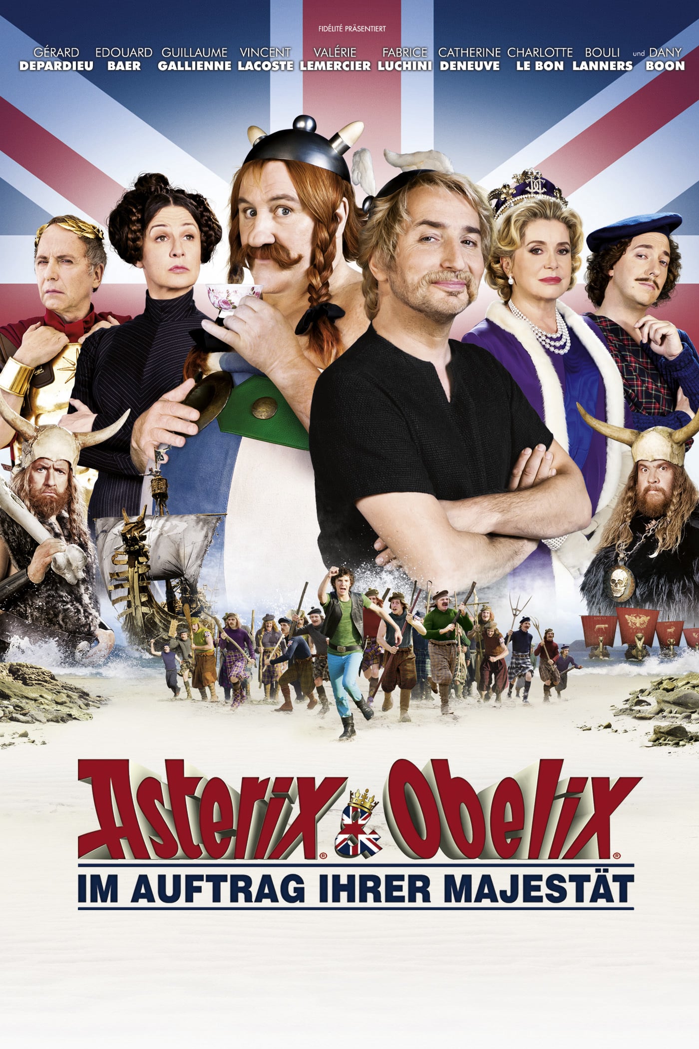 Plakat von "Asterix & Obelix - Im Auftrag Ihrer Majestät"