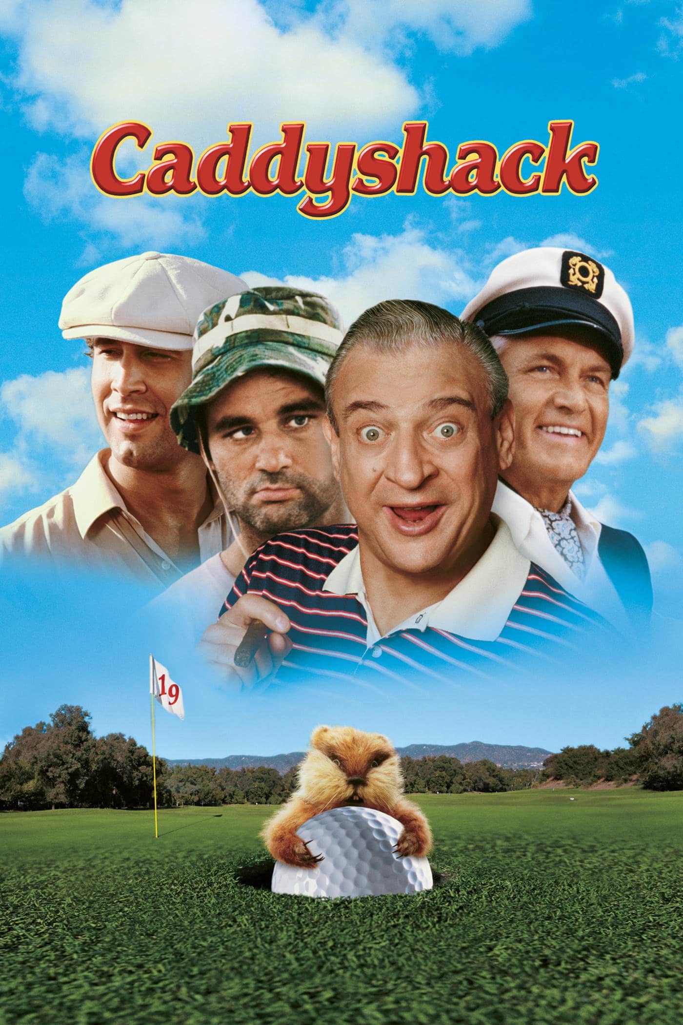 Plakat von "Caddyshack - Terror auf dem Golfplatz"