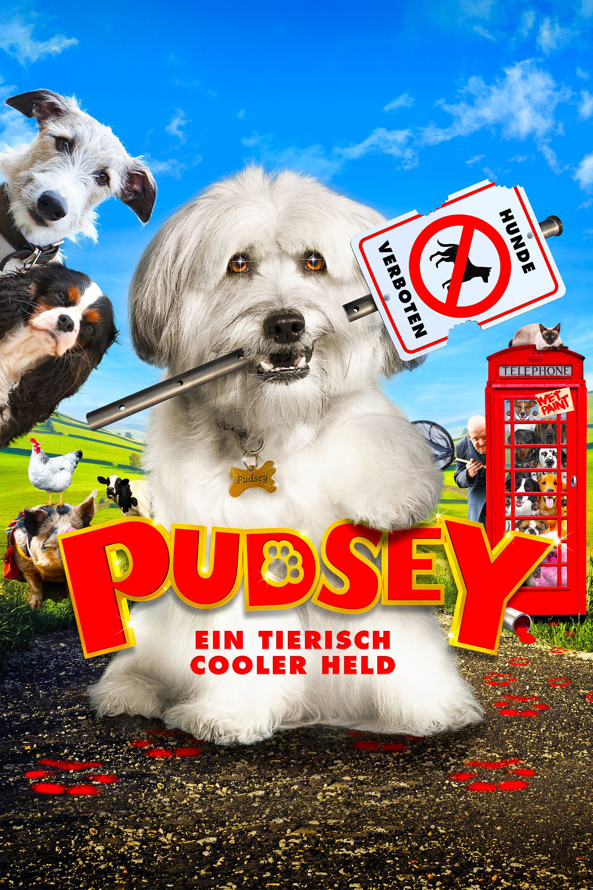 Plakat von "Pudsey - Ein tierisch cooler Held"