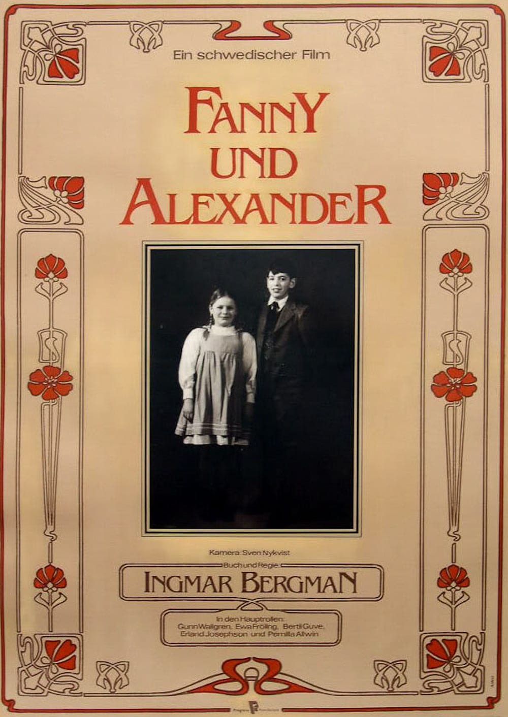 Plakat von "Fanny und Alexander"