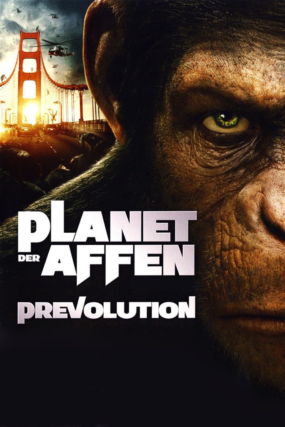 Plakat von "Planet der Affen - Prevolution"
