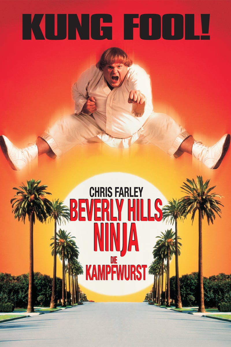 Plakat von "Beverly Hills Ninja - Die Kampfwurst"