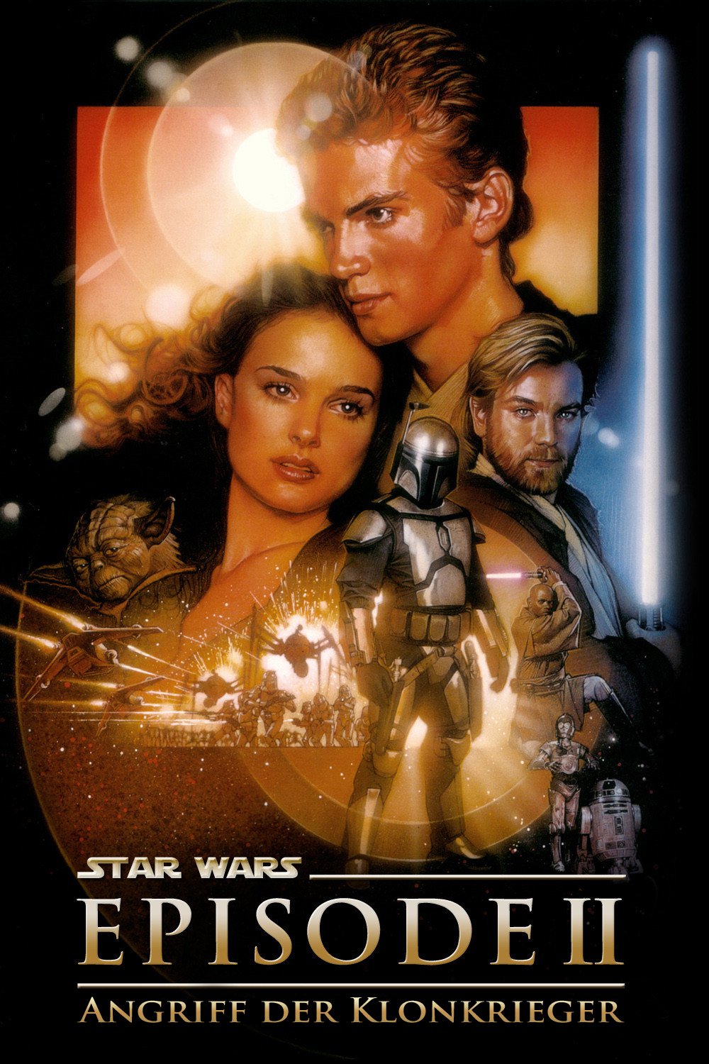Plakat von "Star Wars: Episode II - Angriff der Klonkrieger"
