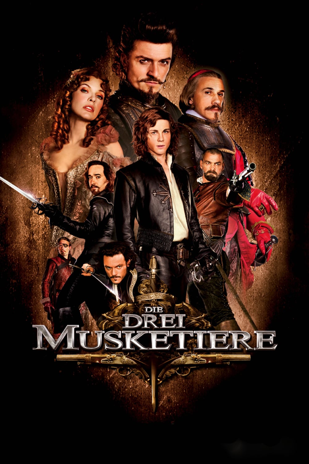 Plakat von "Die drei Musketiere"