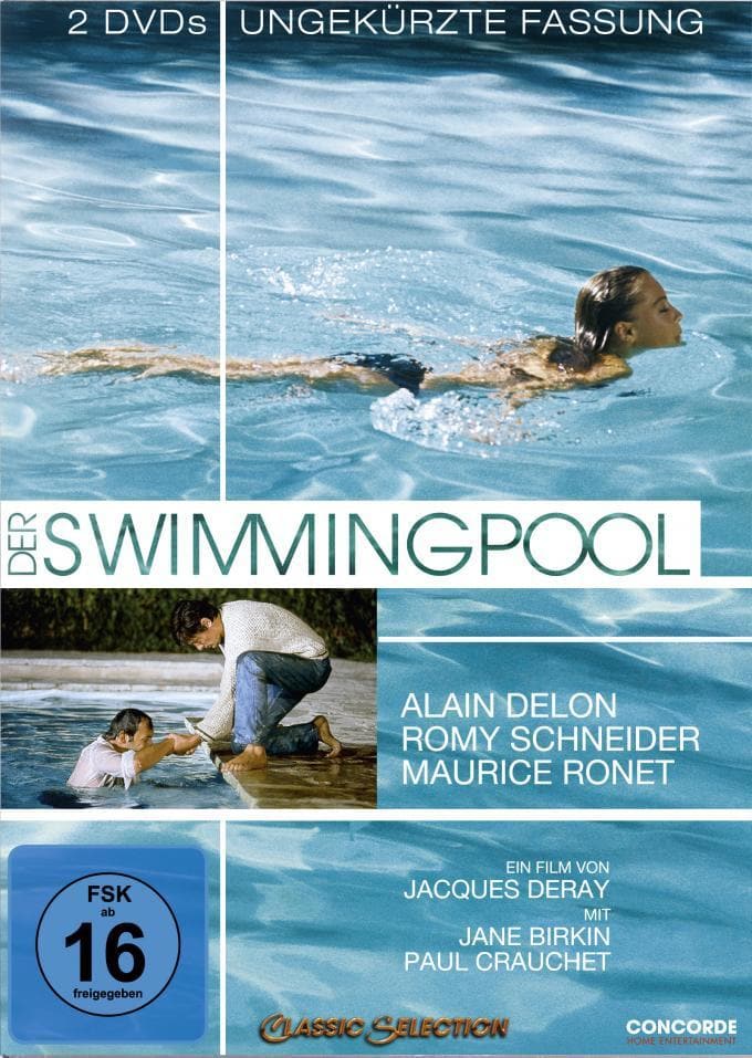 Plakat von "Der Swimmingpool"