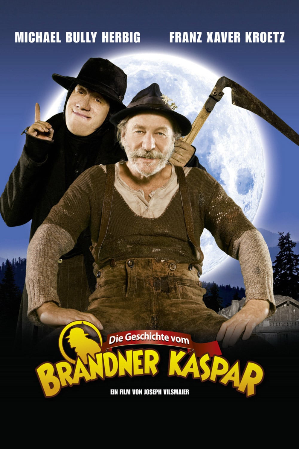 Plakat von "Die Geschichte vom Brandner Kaspar"