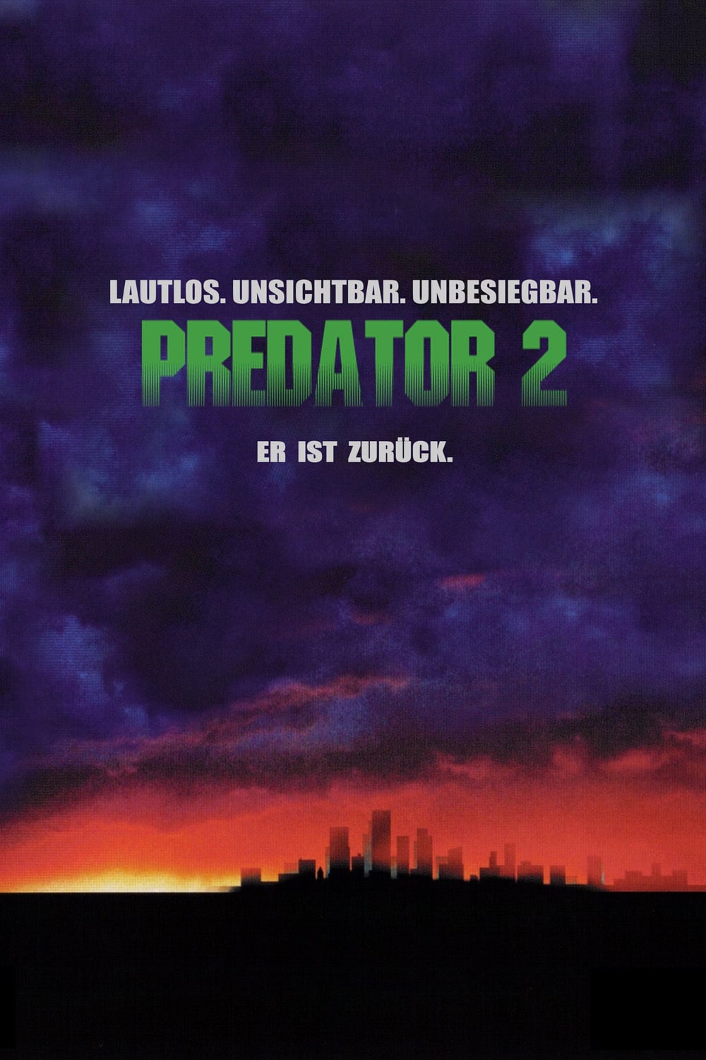 Plakat von "Predator 2"