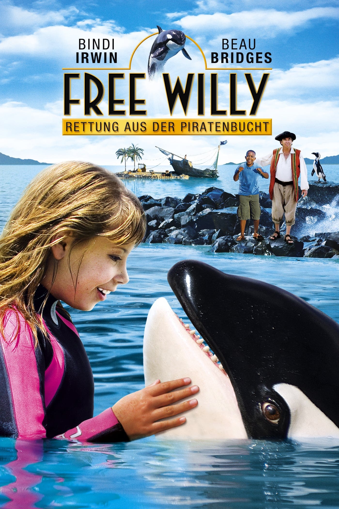 Plakat von "Free Willy - Rettung aus der Piratenbucht"