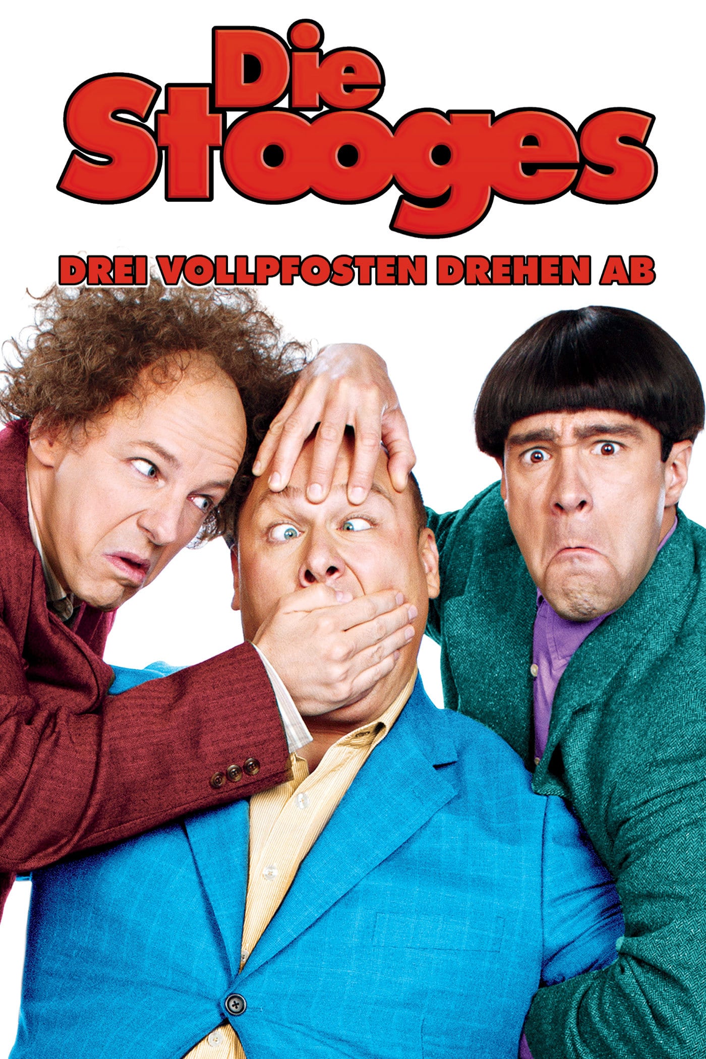 Plakat von "Die Stooges - Drei Vollpfosten drehen ab"