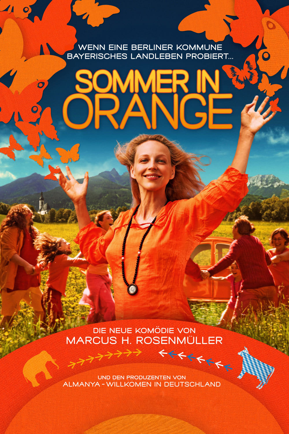 Plakat von "Sommer in Orange"