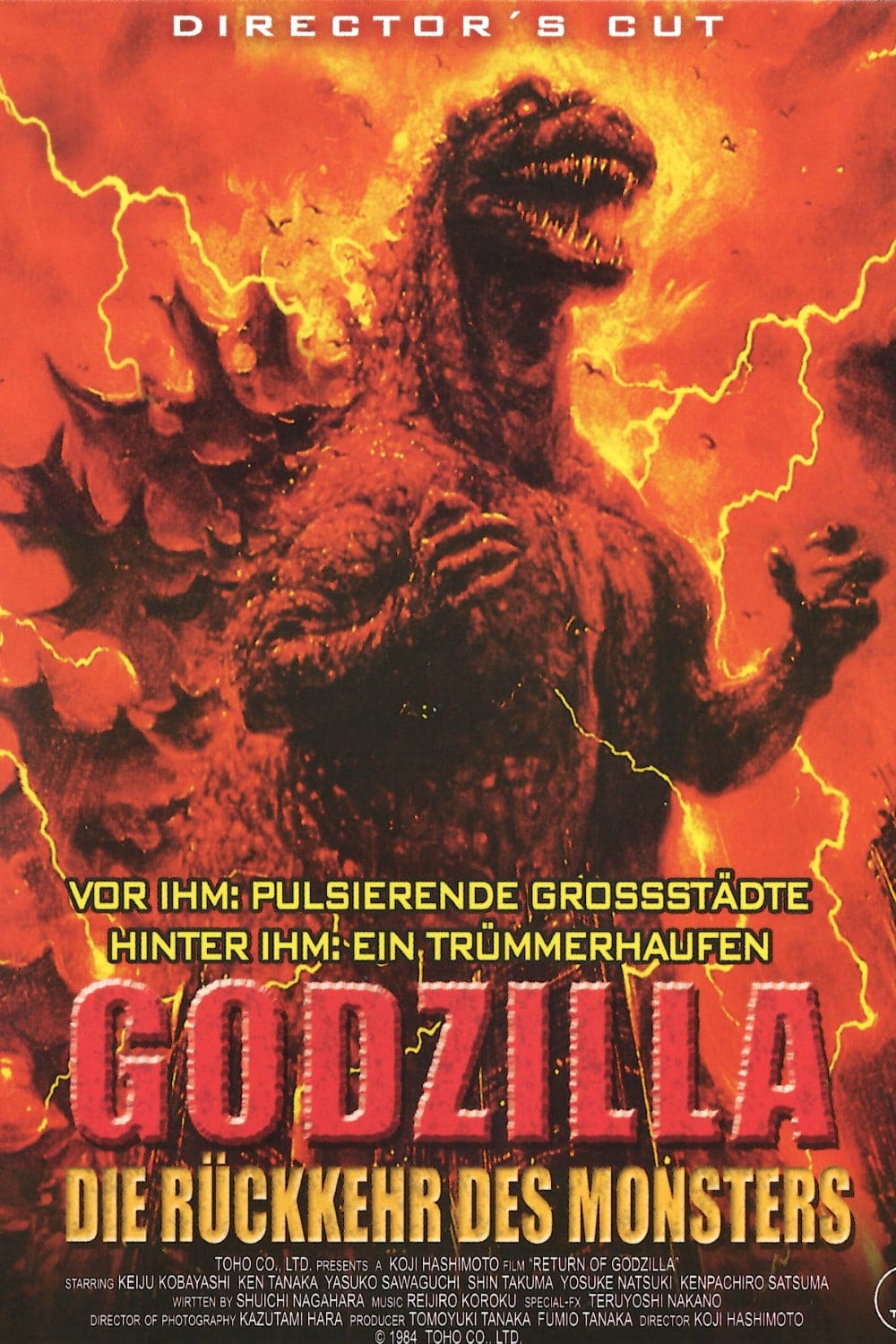 Plakat von "Godzilla - Die Rückkehr des Monsters"