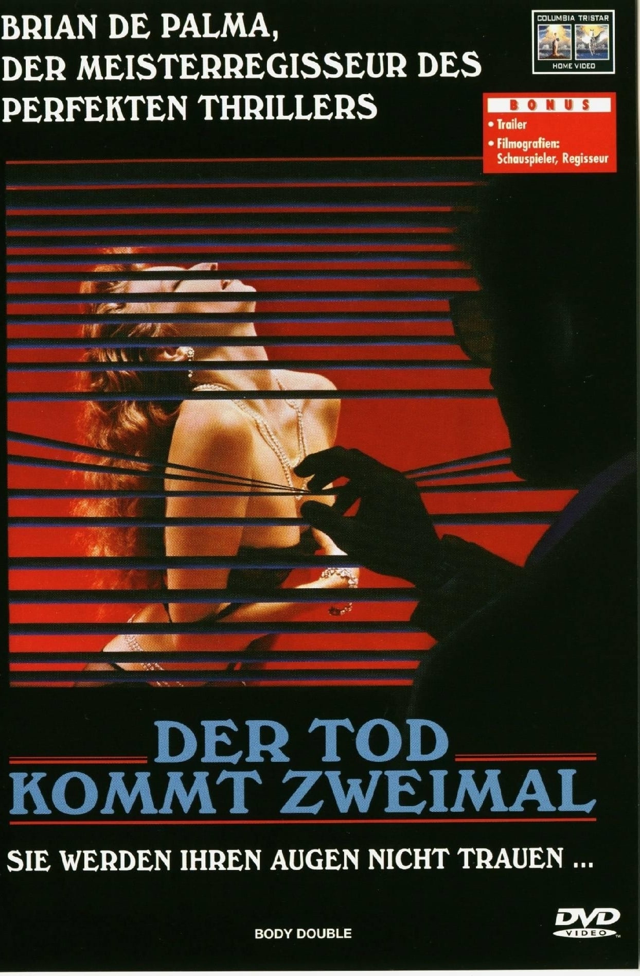 Plakat von "Der Tod kommt zweimal"