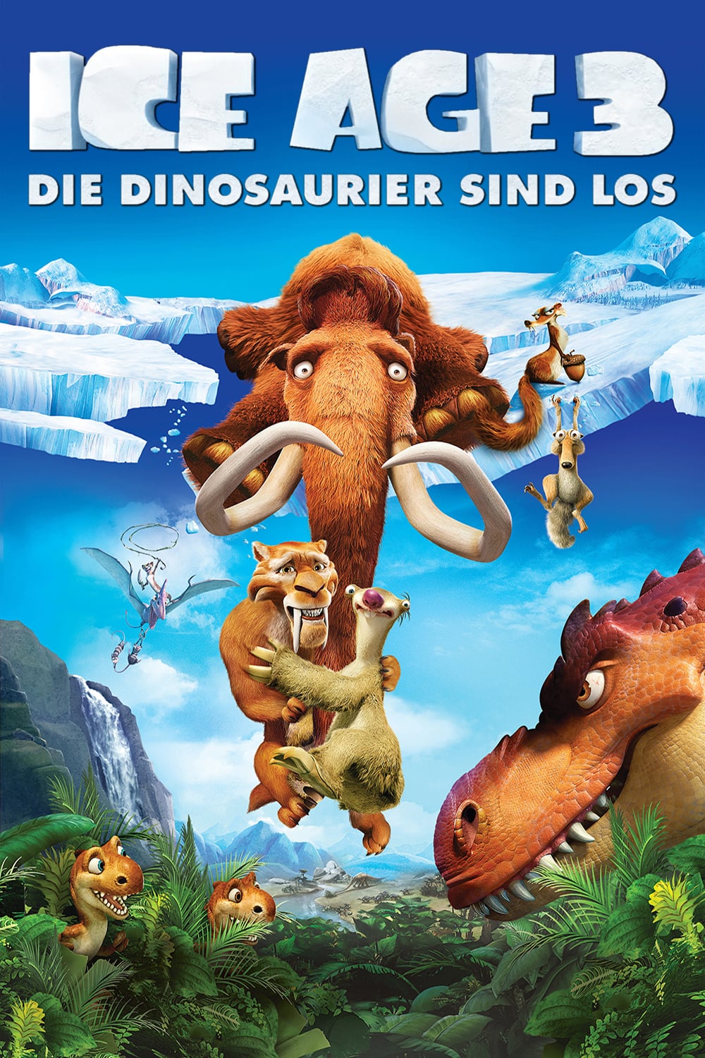 Plakat von "Ice Age 3 - Die Dinosaurier sind los"