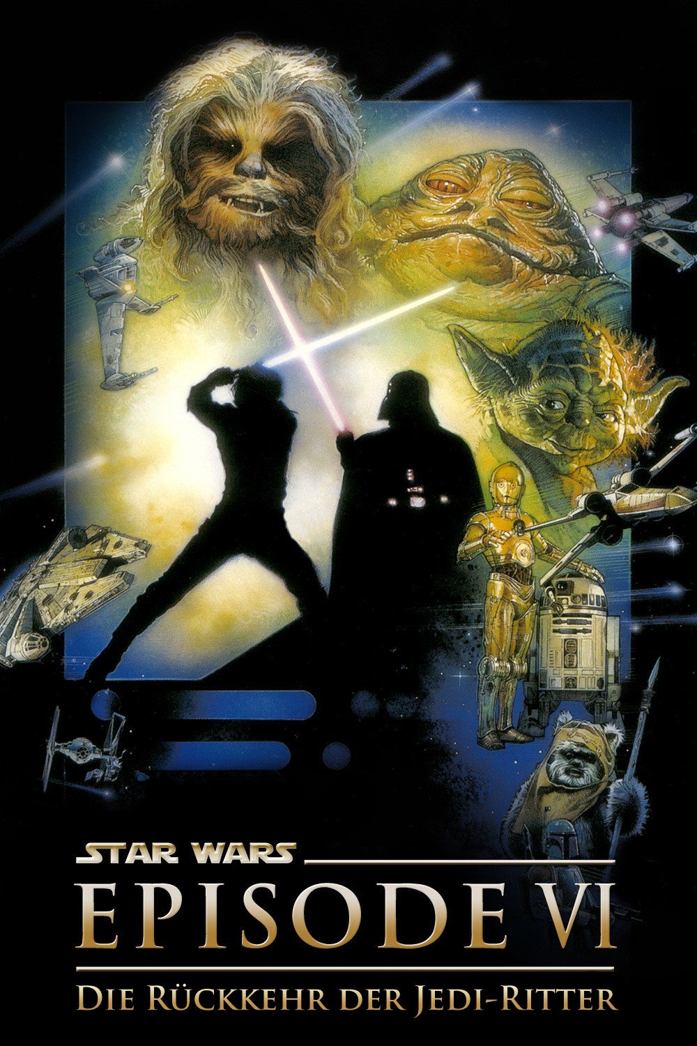 Plakat von "Die Rückkehr der Jedi-Ritter"