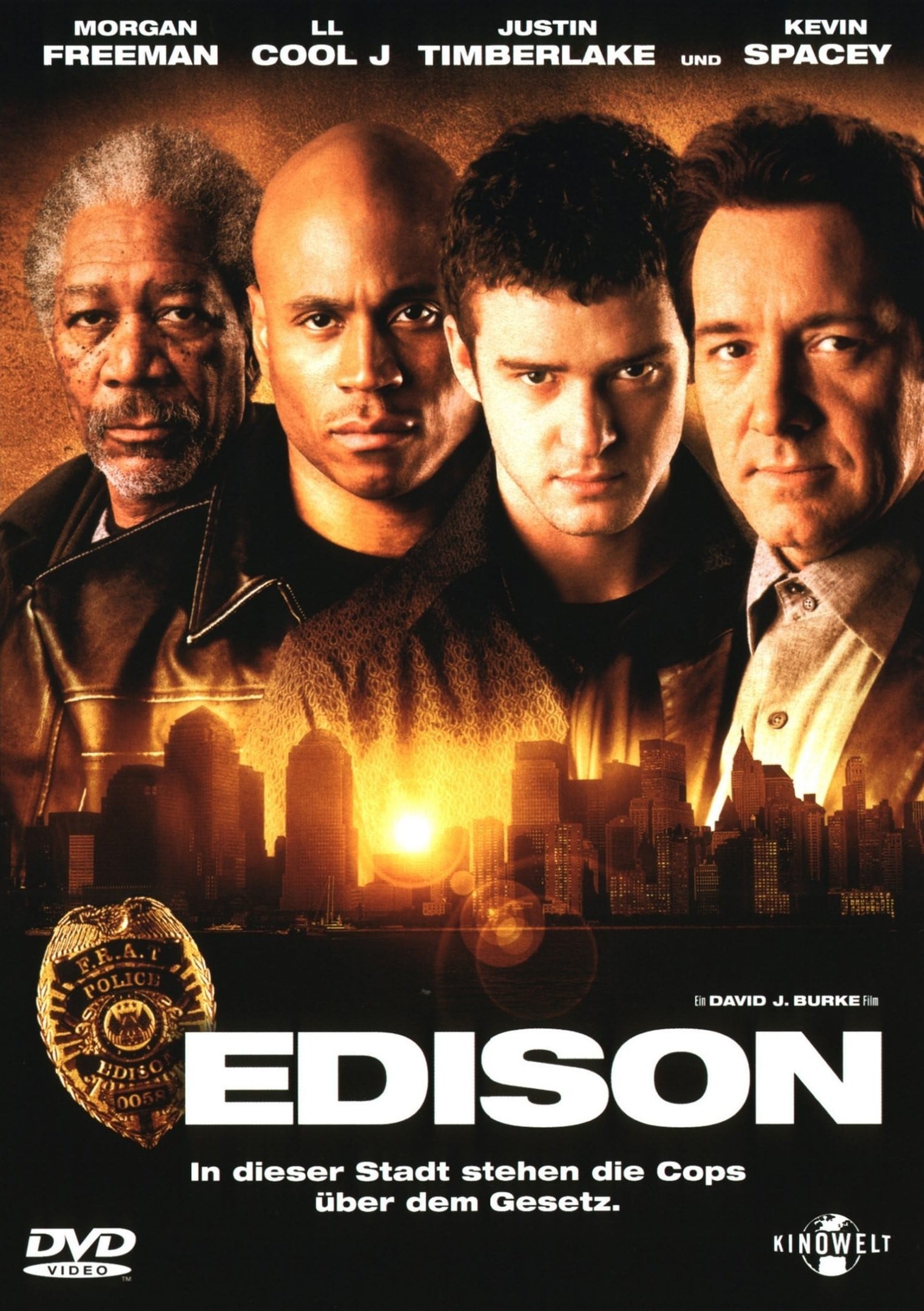 Plakat von "Edison - Stadt des Verbrechens"
