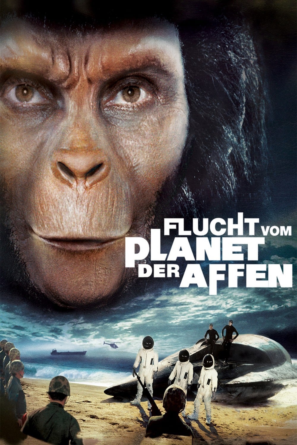 Plakat von "Flucht vom Planet der Affen"