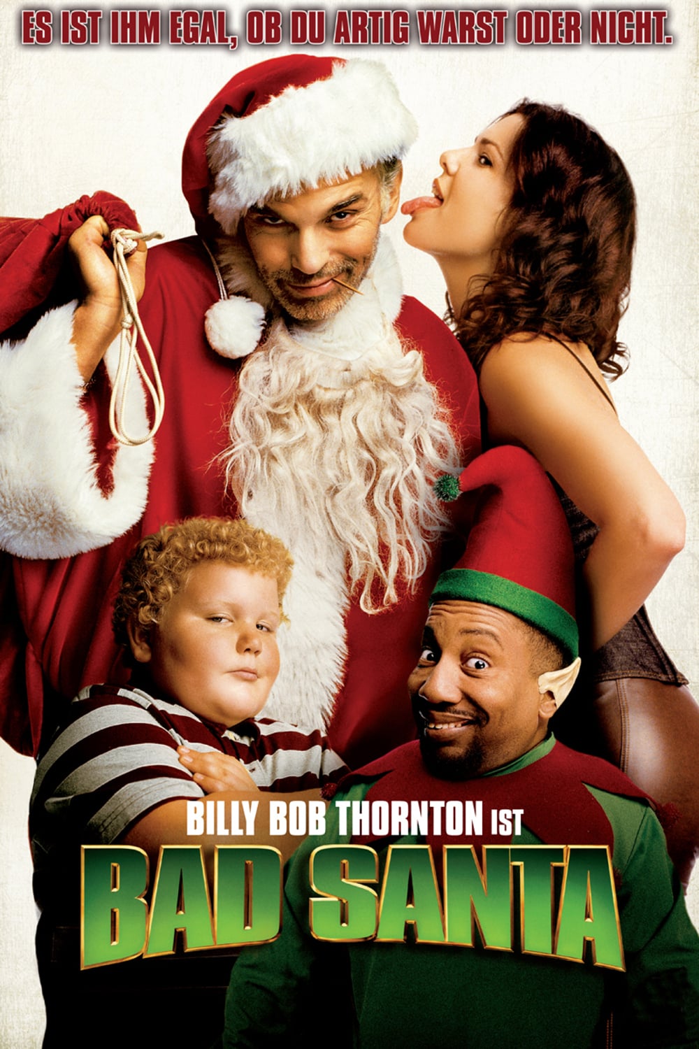 Plakat von "Bad Santa"