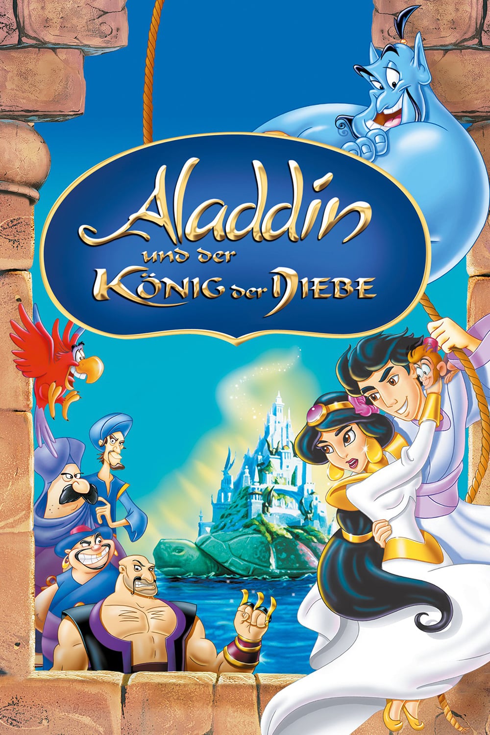 Plakat von "Aladdin und der König der Diebe"