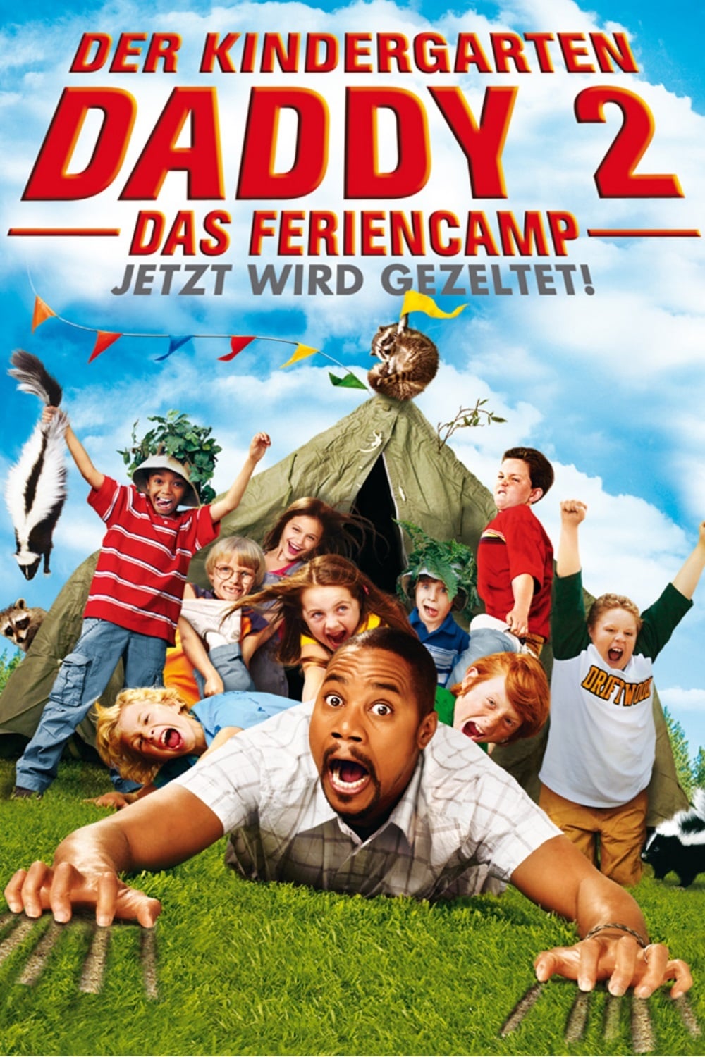 Plakat von "Der Kindergarten Daddy 2: Das Feriencamp"