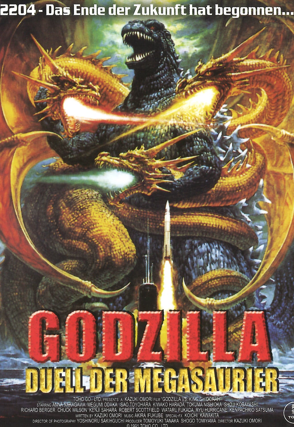 Plakat von "Godzilla - Duell der Megasaurier"