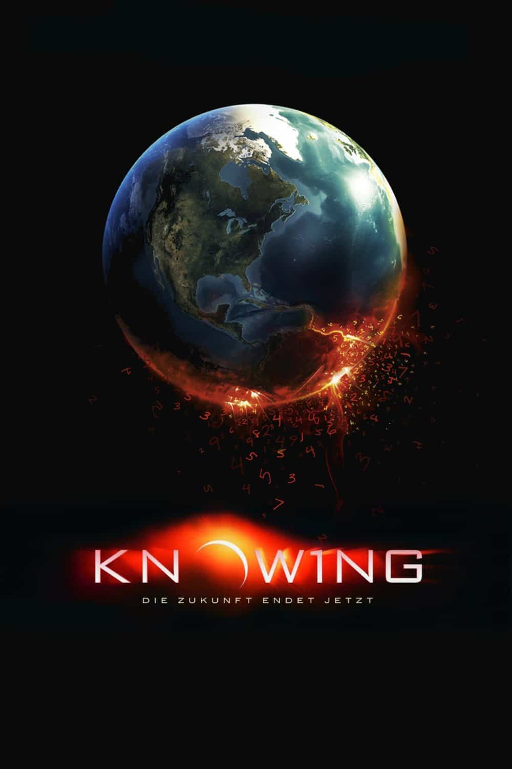 Plakat von "Knowing - Die Zukunft endet jetzt"