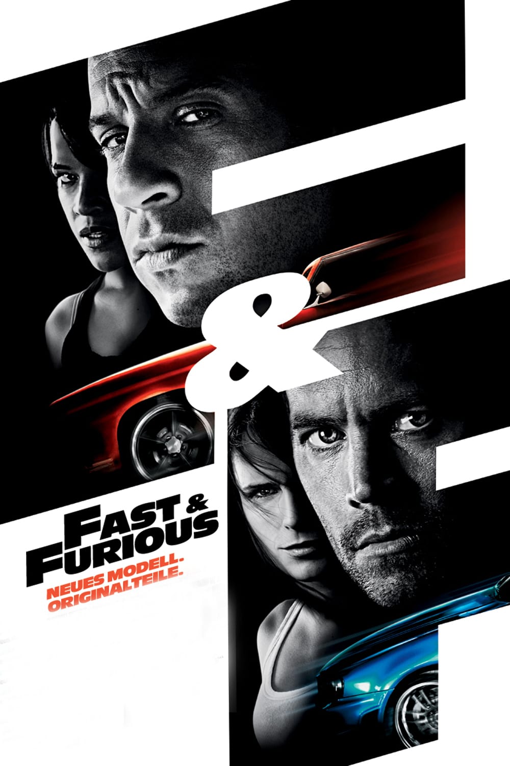 Plakat von "Fast & Furious - Neues Modell. Originalteile."