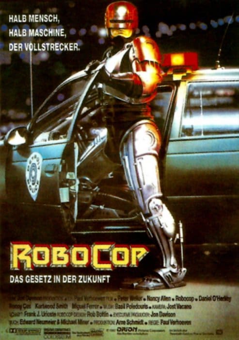 Plakat von "RoboCop"