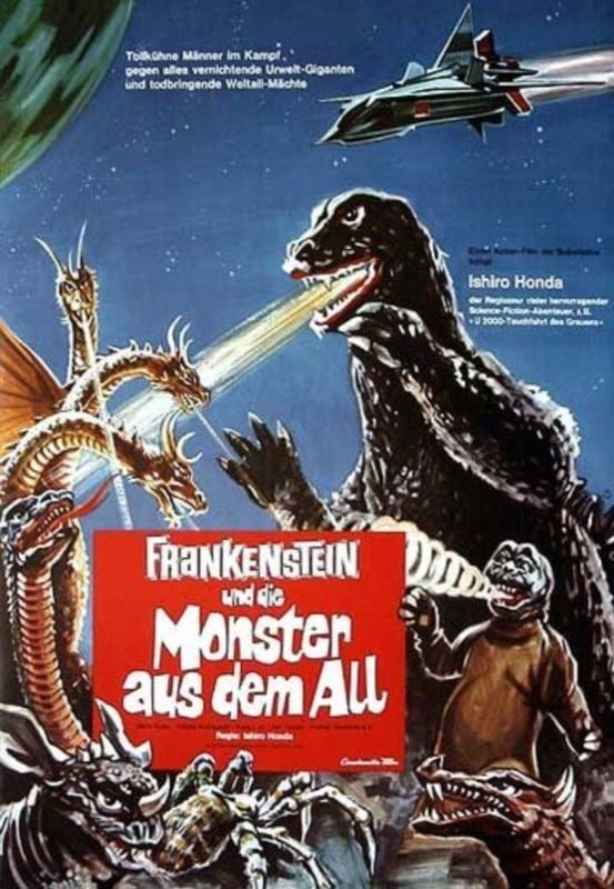 Plakat von "Frankenstein und die Monster aus dem All"