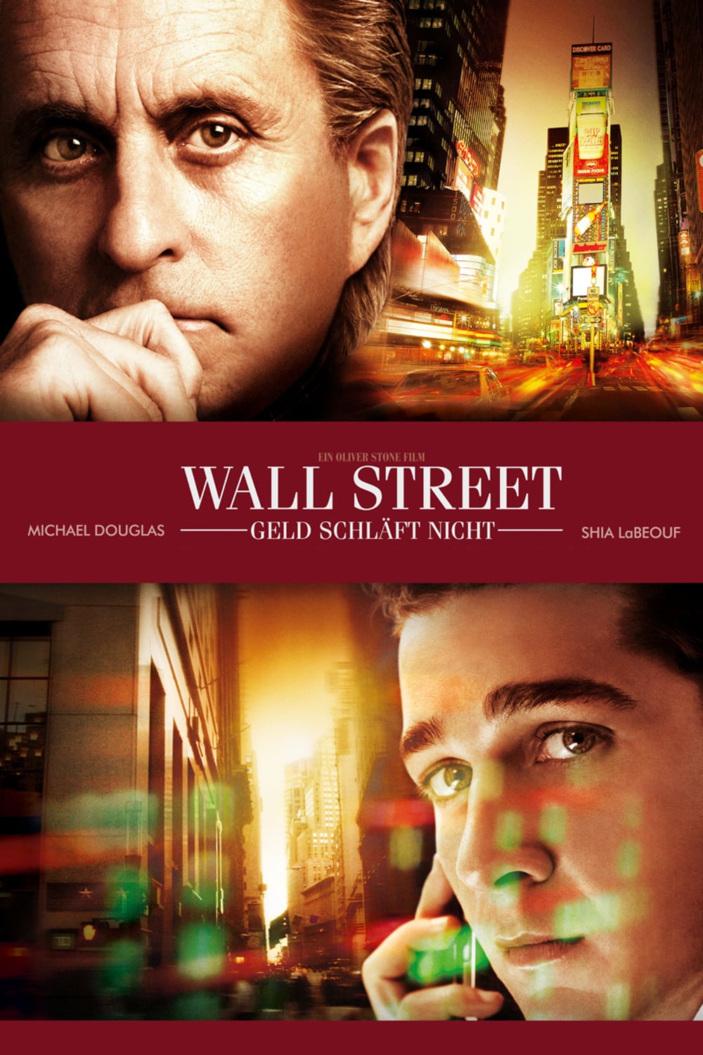 Plakat von "Wall Street - Geld schläft nicht"