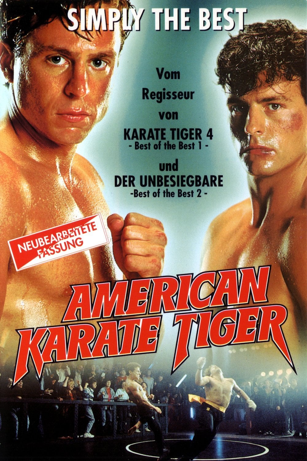 Plakat von "American Karate Tiger"