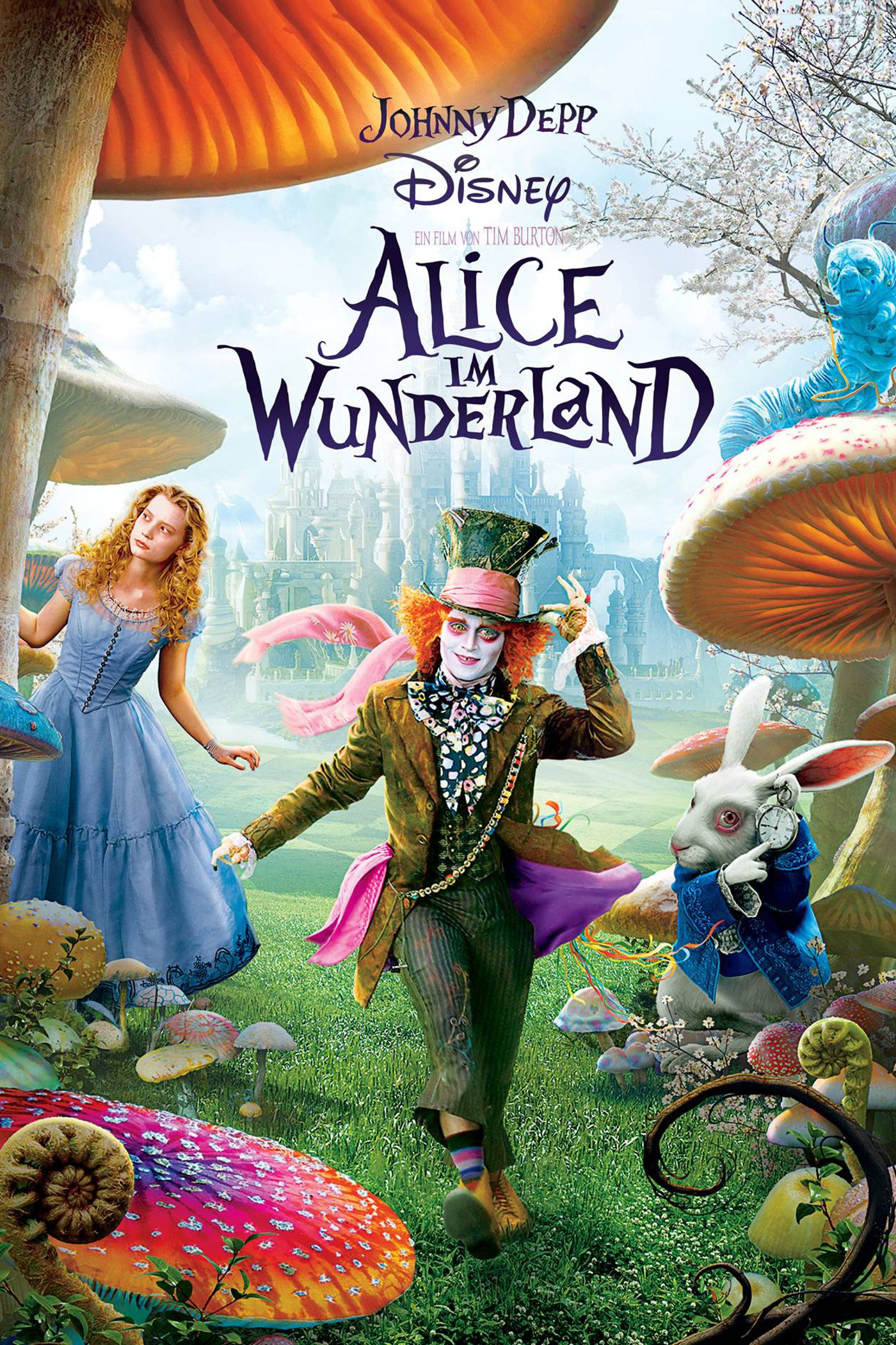 Plakat von "Alice im Wunderland"