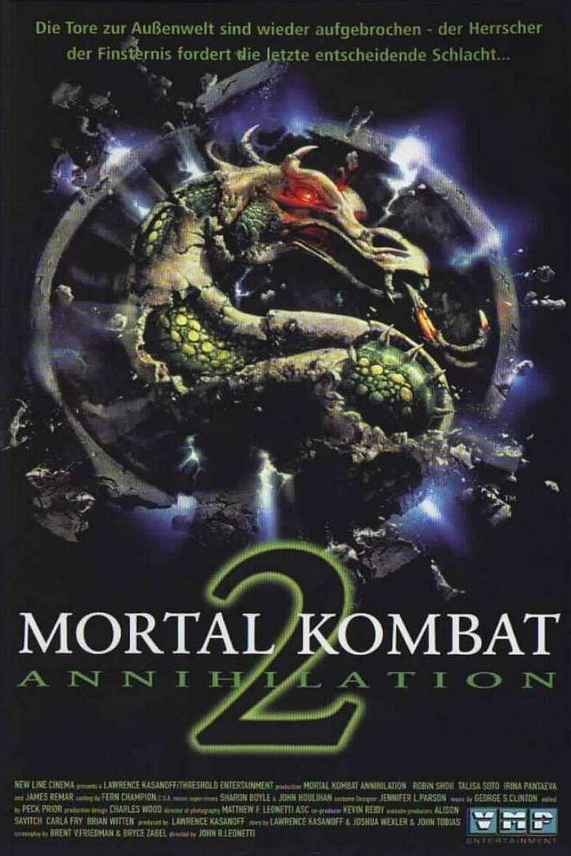 Plakat von "Mortal Kombat 2 - Annihilation"