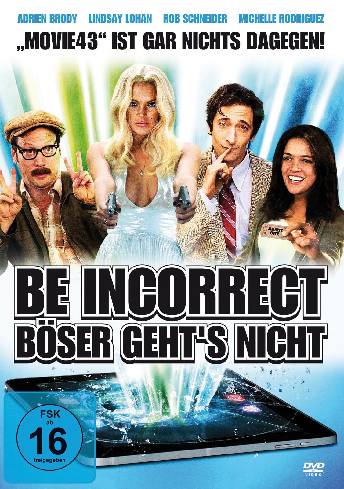 Plakat von "Be Incorrect - Böser geht's nicht"