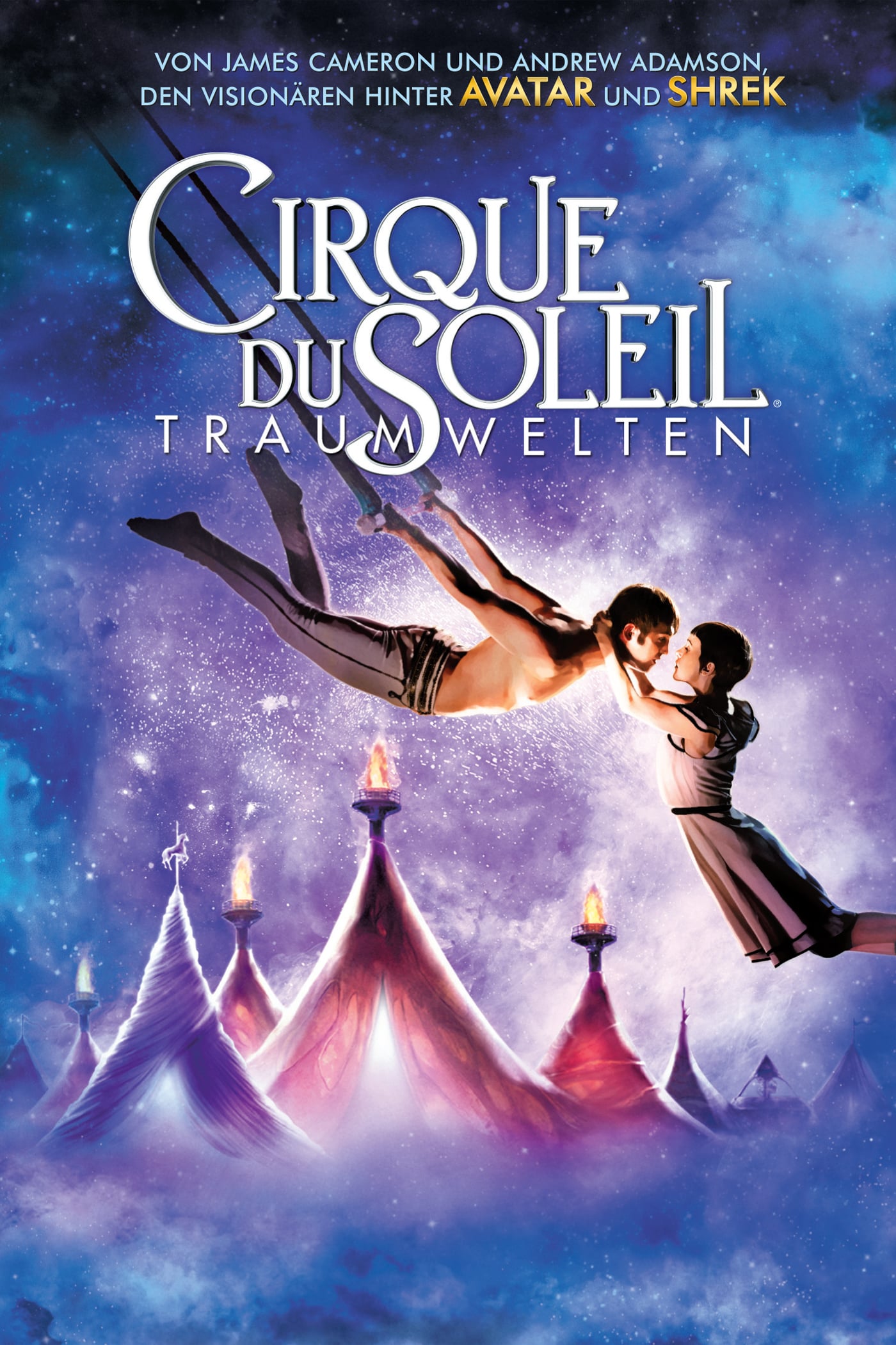 Plakat von "Cirque du Soleil - Traumwelten"