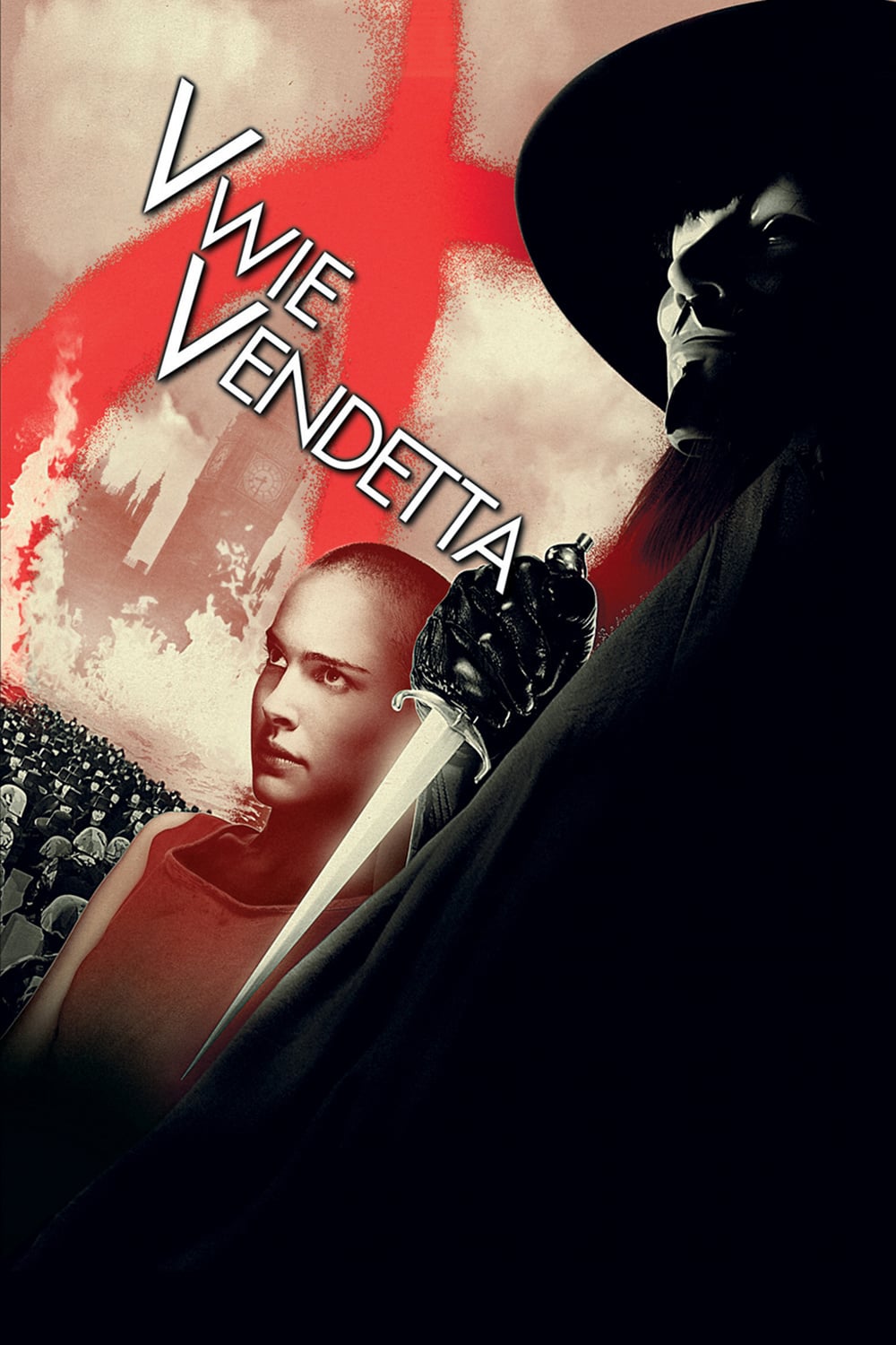 Plakat von "V wie Vendetta"
