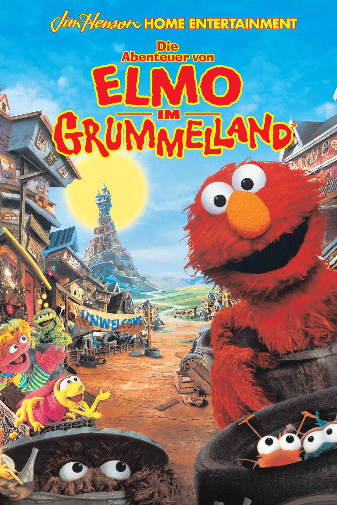 Plakat von "Die Abenteuer von Elmo im Grummelland"