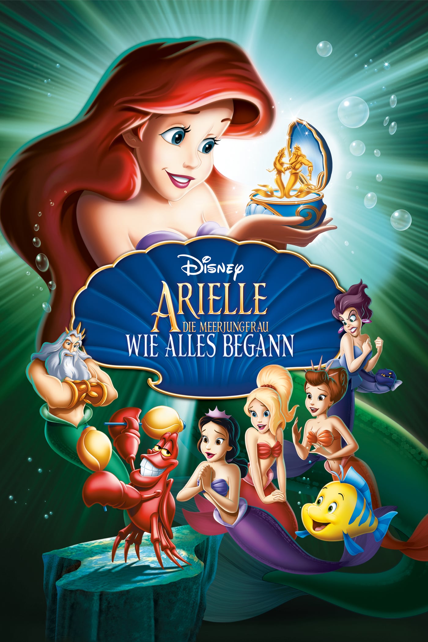 Plakat von "Arielle, die Meerjungfrau - Wie alles begann"
