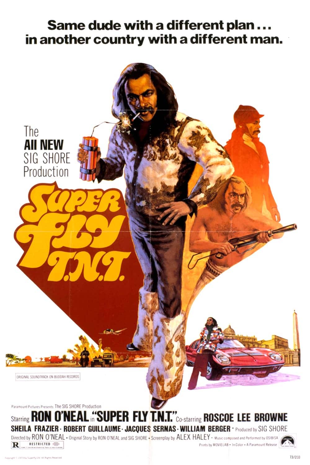 Plakat von "Super Fly T.N.T."