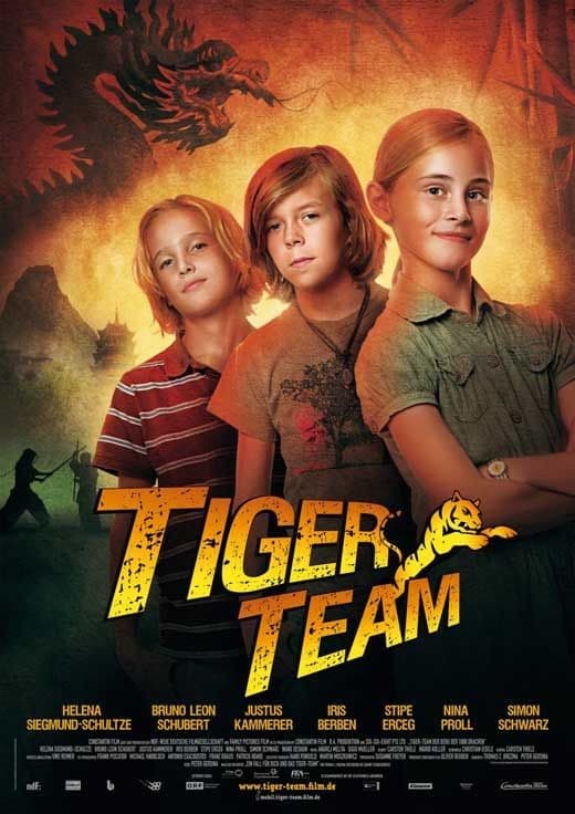 Plakat von "Tiger Team - Der Berg der 1000 Drachen"