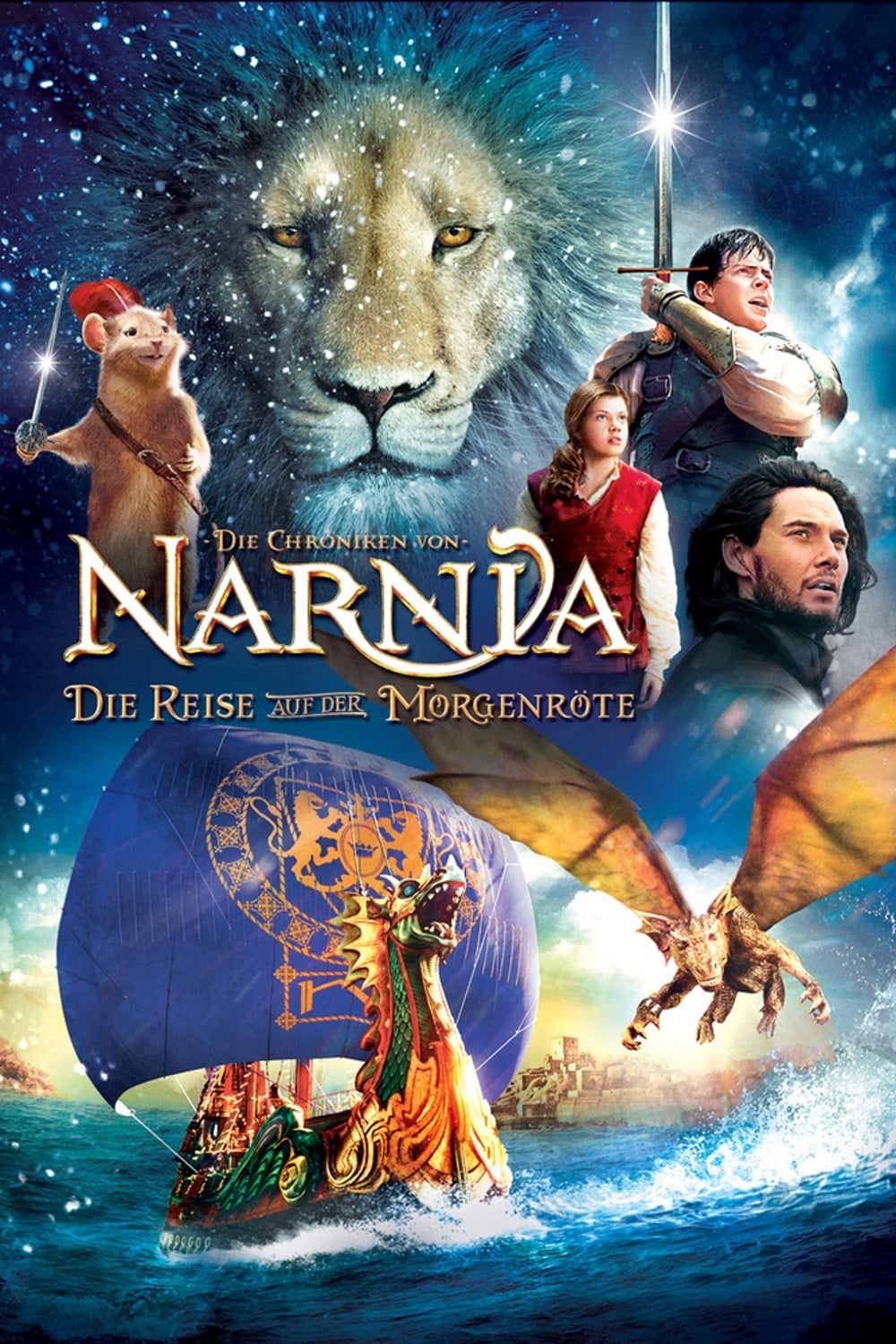 Plakat von "Die Chroniken von Narnia: Die Reise auf der Morgenröte"
