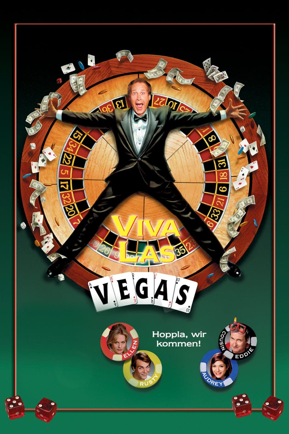 Plakat von "Die schrillen Vier in Las Vegas"