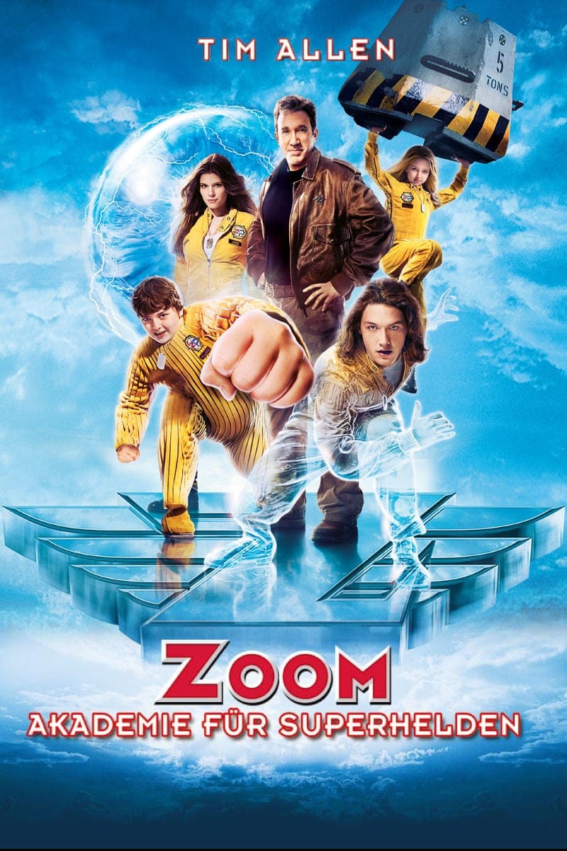 Plakat von "Zoom - Akademie für Superhelden"