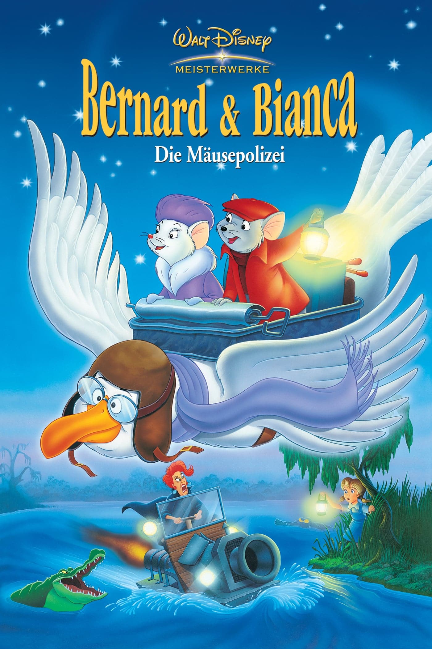 Plakat von "Bernard & Bianca - Die Mäusepolizei"