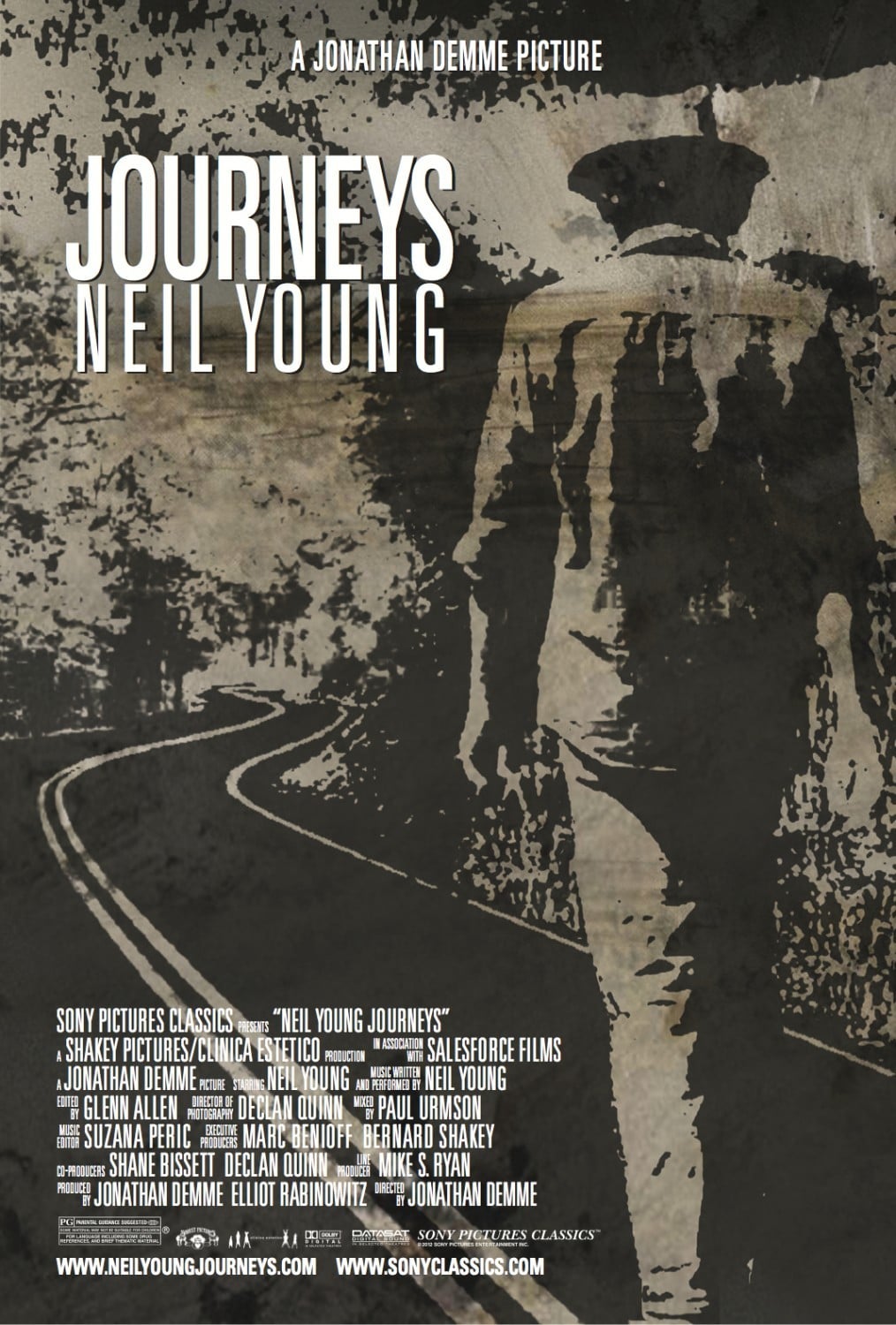 Plakat von "Neil Young Journeys"