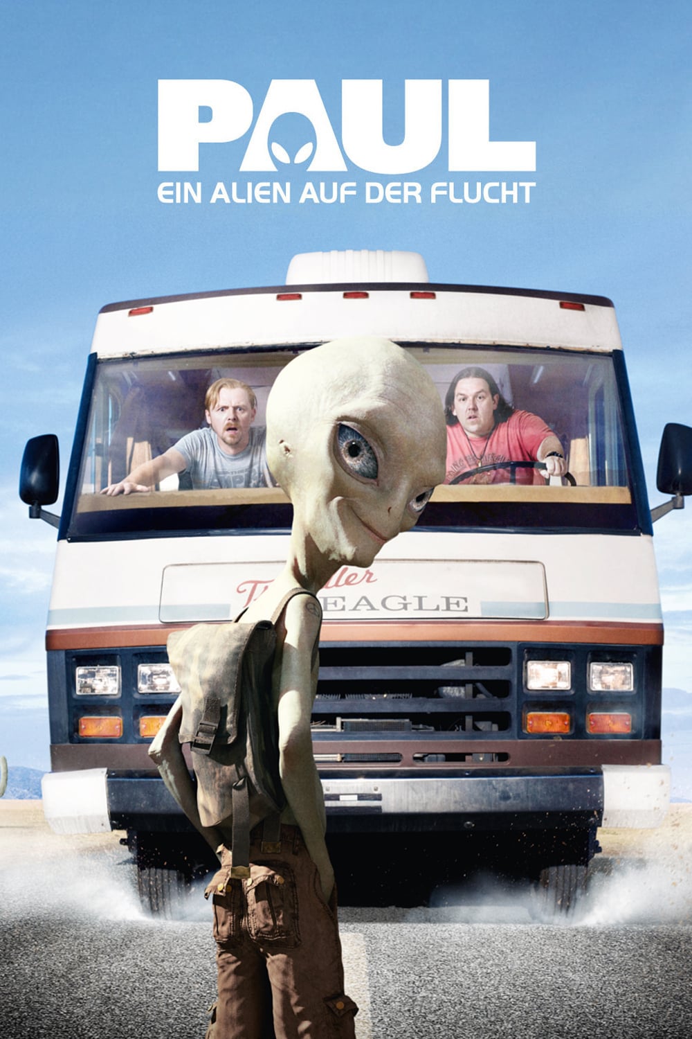 Plakat von "Paul - Ein Alien auf der Flucht"